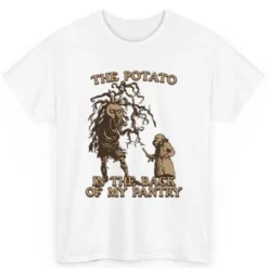 The Potato In The Back Of My Pantry White Basicshirts-BadShirts