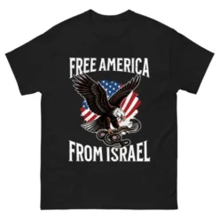 Free America From Israel Black Badshirts-BadShirts