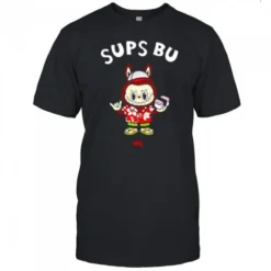 Sups Bu T Shirt Black BadShirts