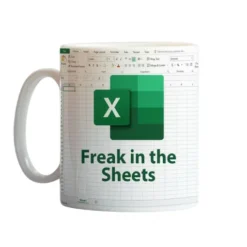 Freak in The Sheets Excel Coffee Mug