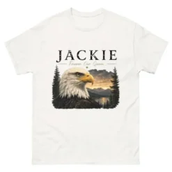 jackie forever our queen big bear bald eagle tribute White BadShirts