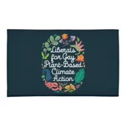 Liberals For Gay Plant Based Climate Action Rug - Mat